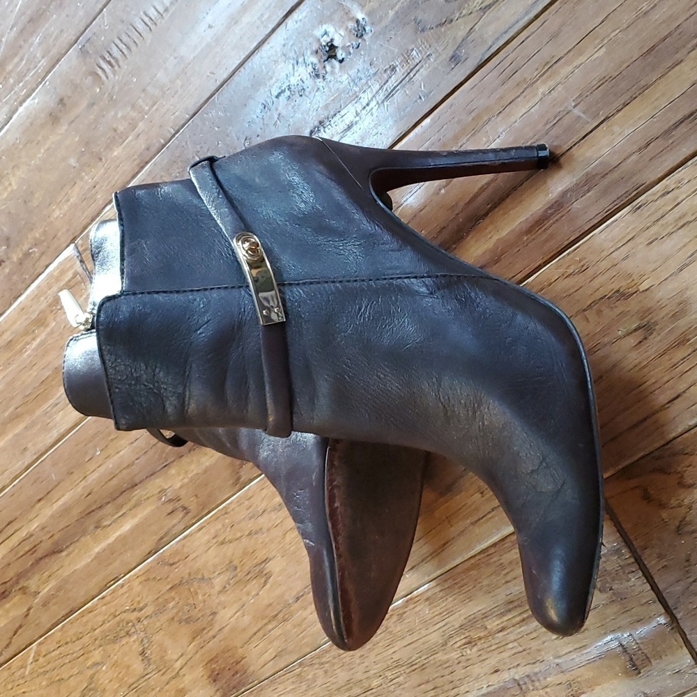 Coach Ugene High Heel Brown Bootie